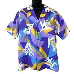 Vintage 70s Hilo Hatties Hawaiian Button Up Shirt